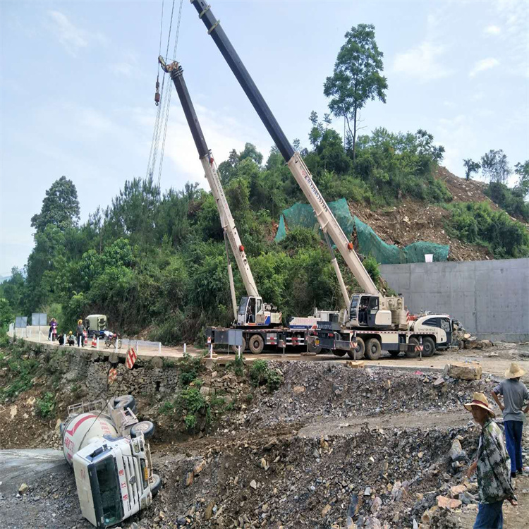武江武江24小时应急道路救援吊装吊装现场实拍